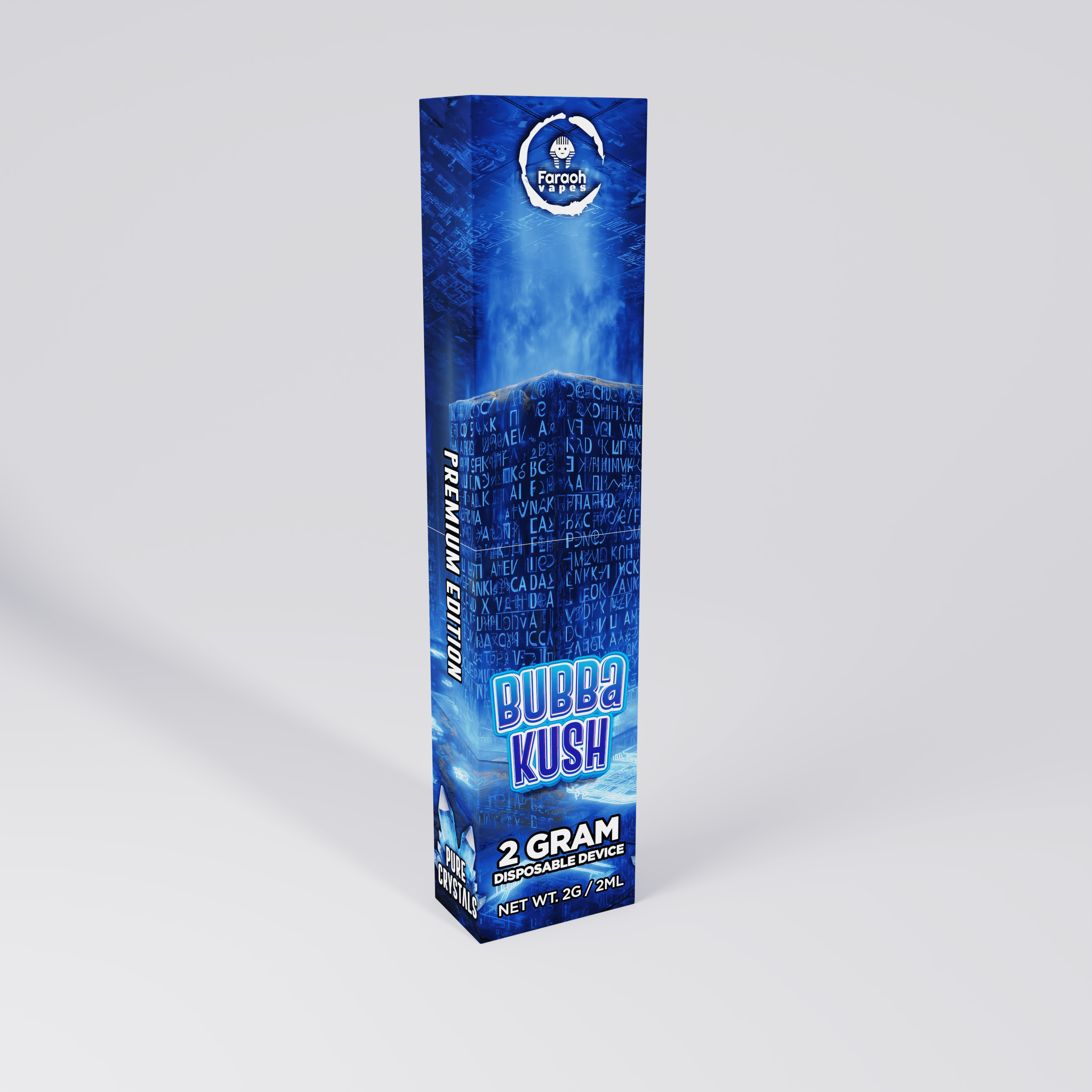 THCA Vape 45%, BUBBA KUSH, 2 ml