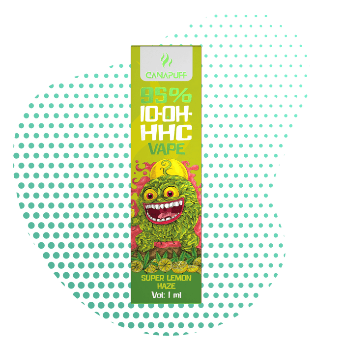 Canapuff -Super Lemon Haze 95% - 10-OH-HHC Vape, 1 ml.